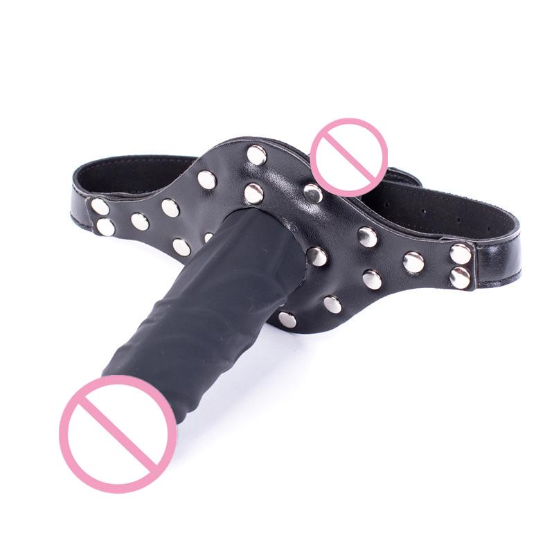 Men'S Vegan Accessories - Double Head Penis Mouth Plug Ball