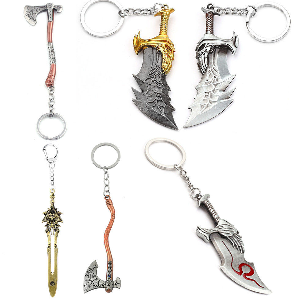 Men Accessories Necklace - God of War 4 Kratos Sword