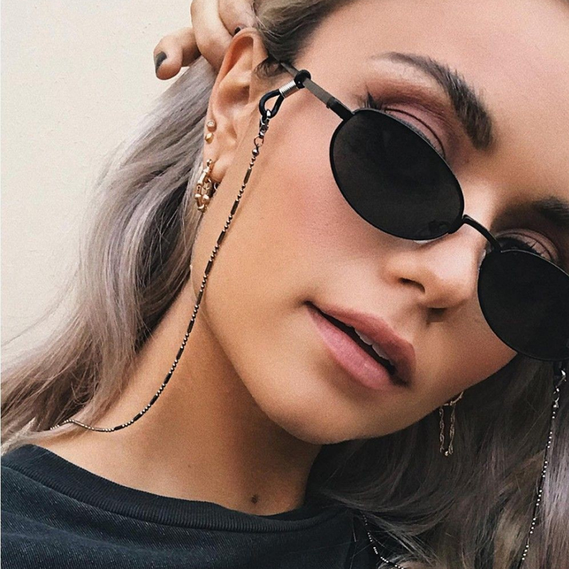 Men Accessories Silver - Mask Sunglasses Chains for Women Men