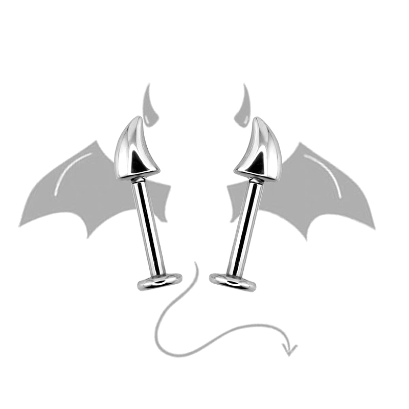 Hot Sale Cute Devil Horn Pierc - Men Accessories Sale recension och pris