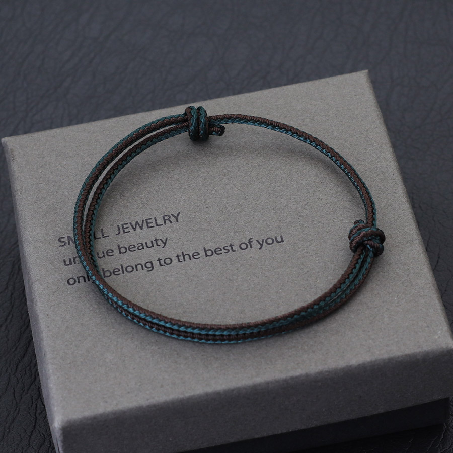 Unique Men Bracelet String Mot - Men Accessories Bracelet recension och pris