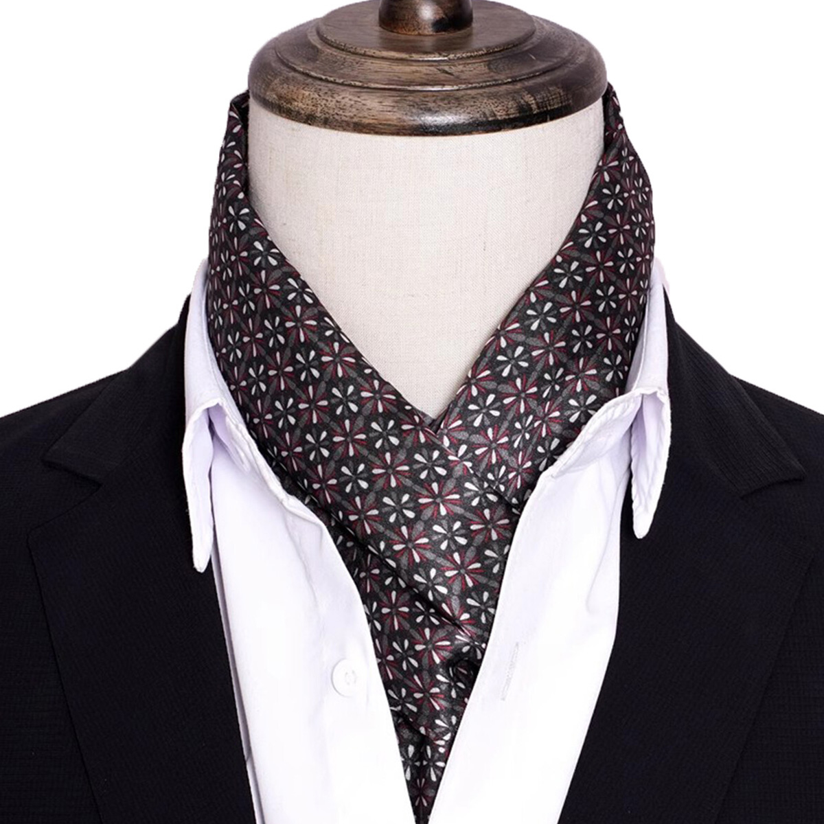 New Men's Stripe Silk Scarf Ho - Men Accessories Sale recension och pris