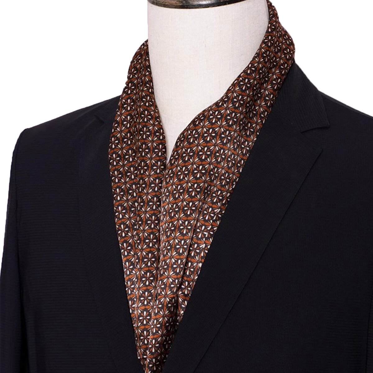 New Men's Stripe Silk Scarf Ho - Men Accessories Sale recension och pris