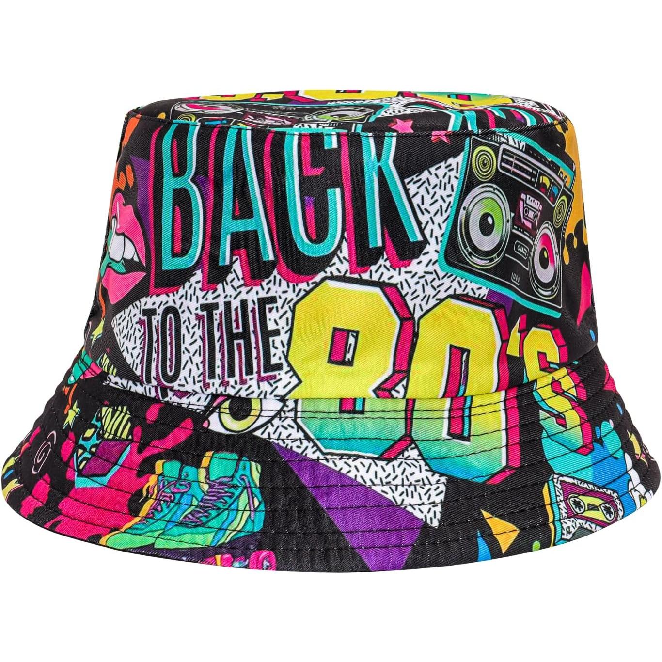 Fashion 80s 90s Bucket-Hat Fis - Men'S Accessories In The 90S recension och pris