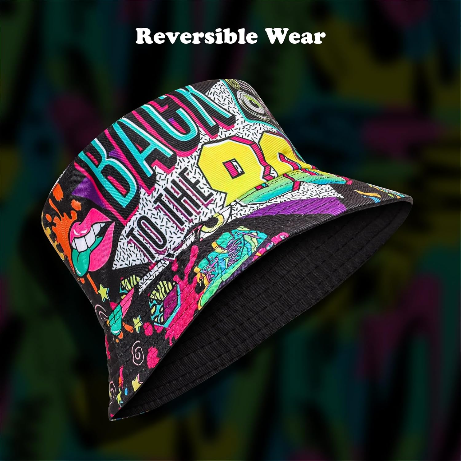 Fashion 80s 90s Bucket-Hat Fis - Men'S Accessories In The 90S recension och pris