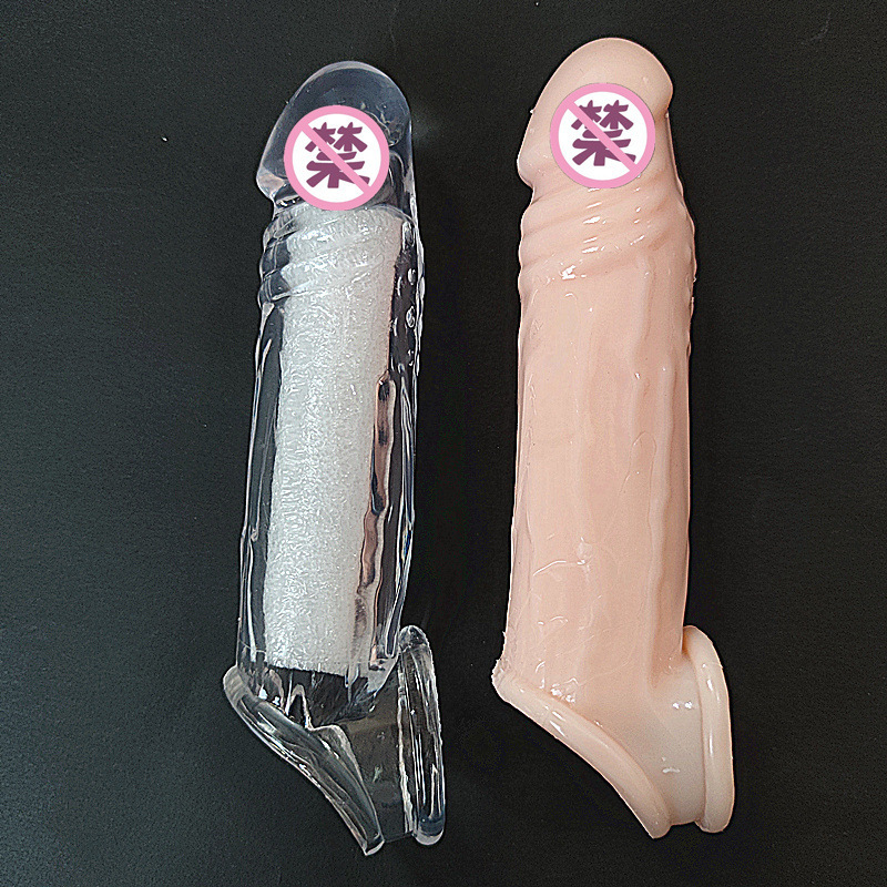 1pcs Reusable Penis Sleeve Big - Men'S Vegan Accessories recension och pris