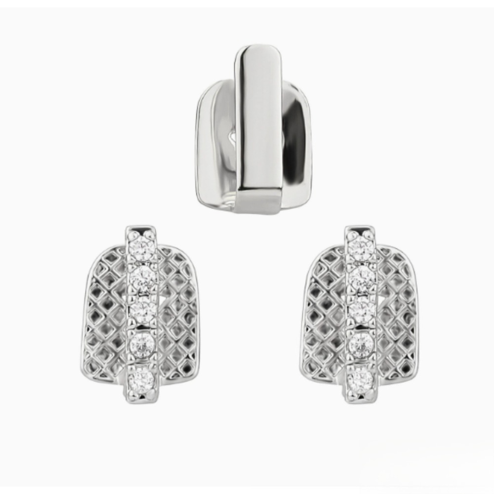 Gold Silver Plated  Iced Out T - Men Accessories Silver recension och pris