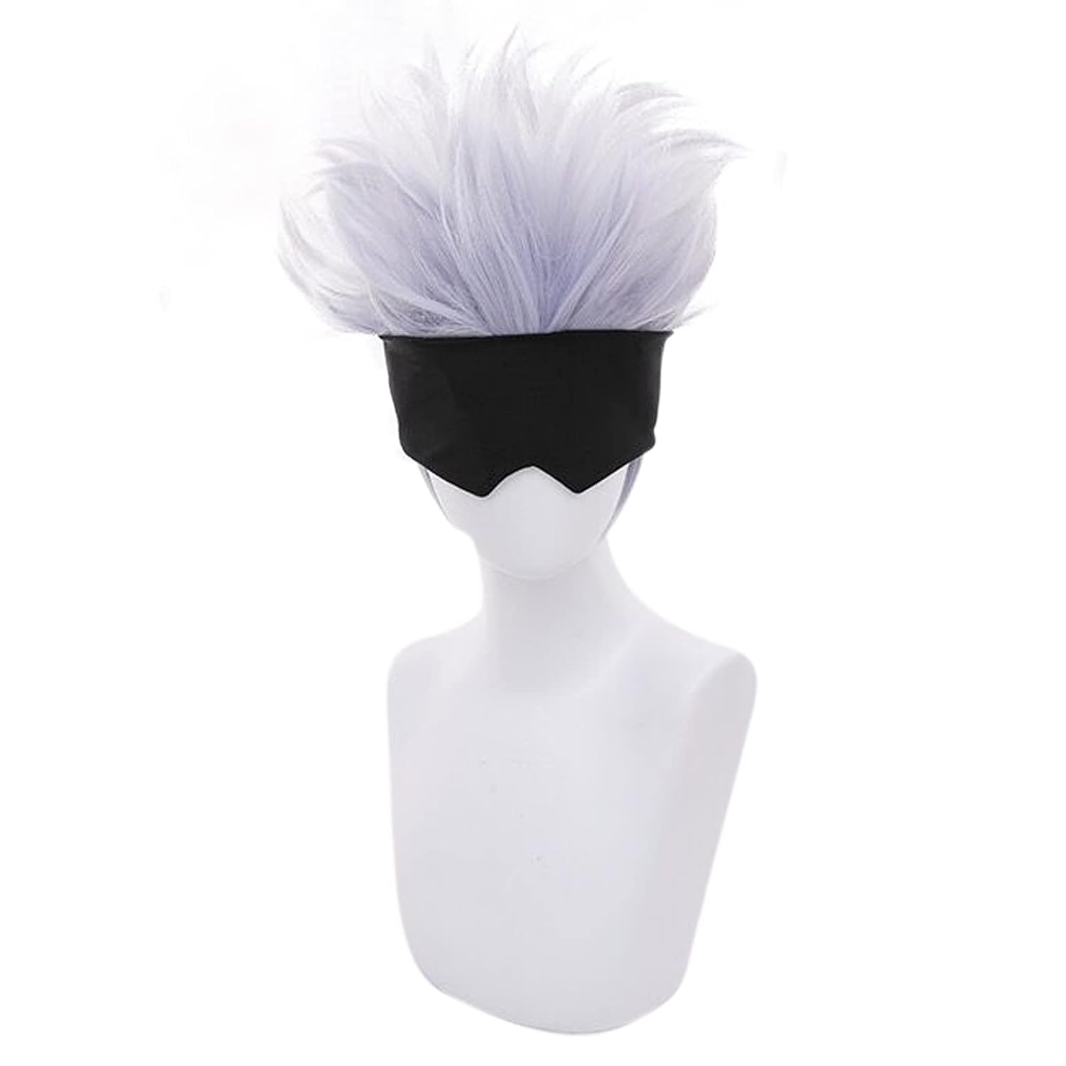 Black Blindfold + Short Wavy C - Men Accessories Silver recension och pris