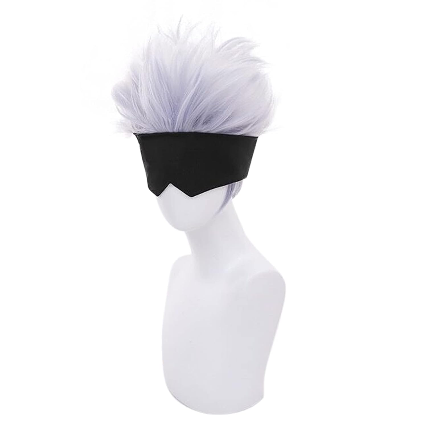 Black Blindfold + Short Wavy C - Men Accessories Silver recension och pris