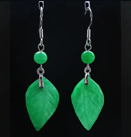 Customized Natural Green Jade  - Men Accessories Silver recension och pris