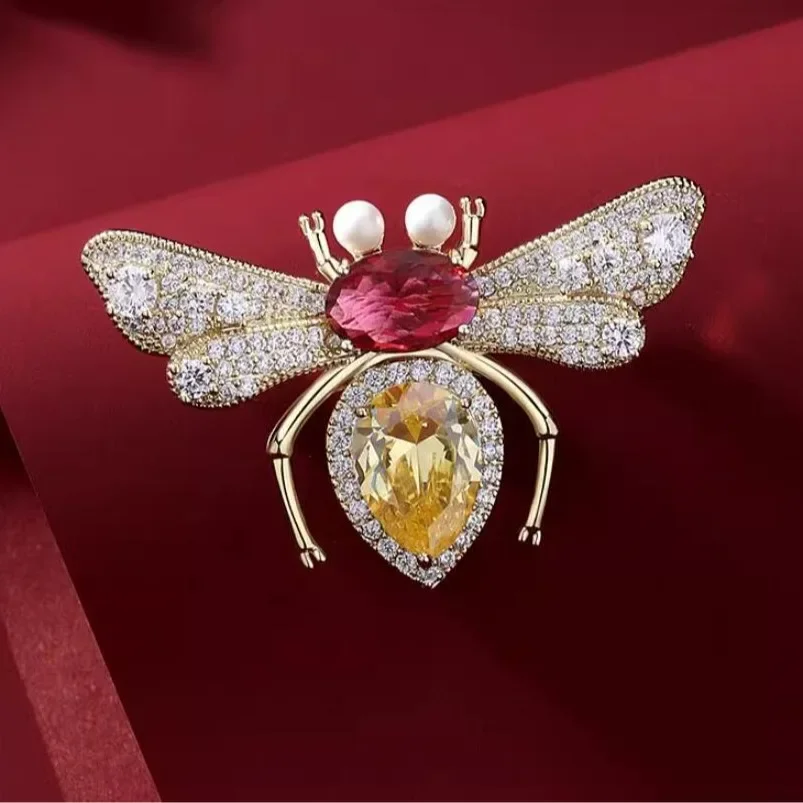1Pc Vintage Bee Brooches for W - Men'S Accessories Trends 2025 recension och pris