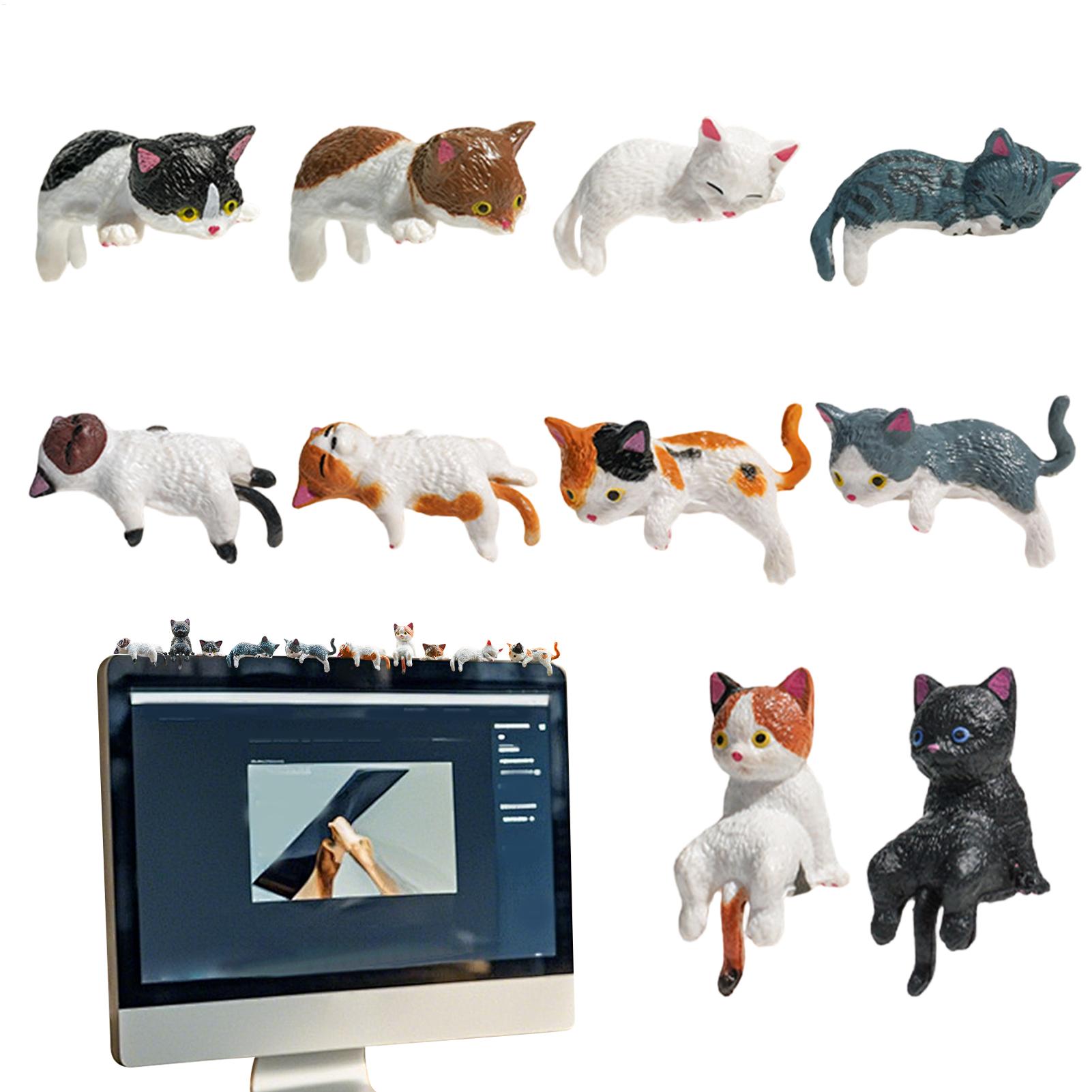 10pcs Cute Mini Cat Ornament C - Men Accessories India recension och pris
