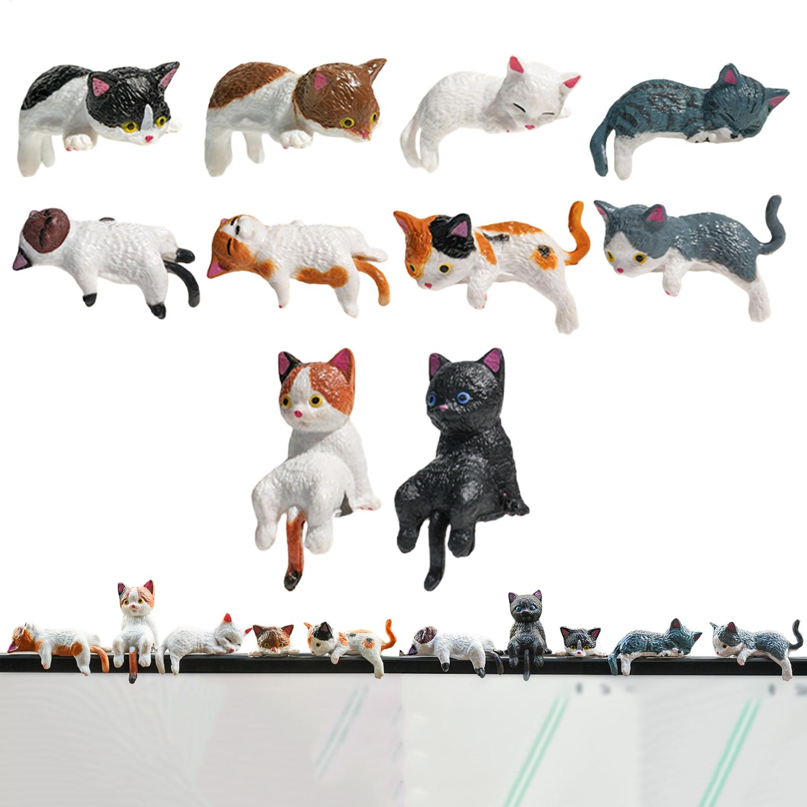 10pcs Cute Mini Cat Ornament C - Men Accessories India recension och pris