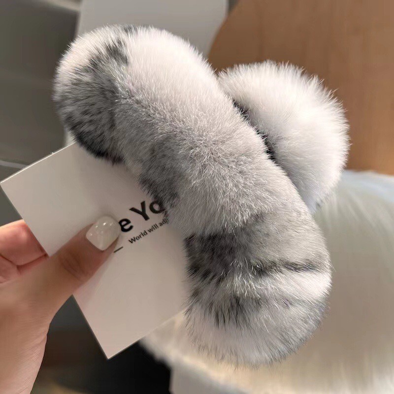 Real Rex rabbit hair large hai - Men Accessories Silver recension och pris