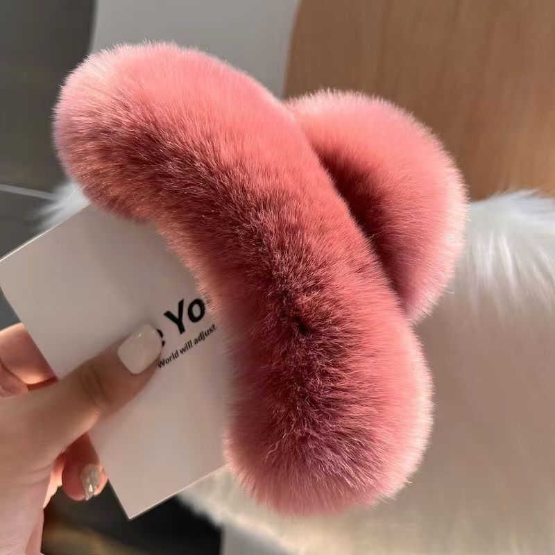 Real Rex rabbit hair large hai - Men Accessories Silver recension och pris