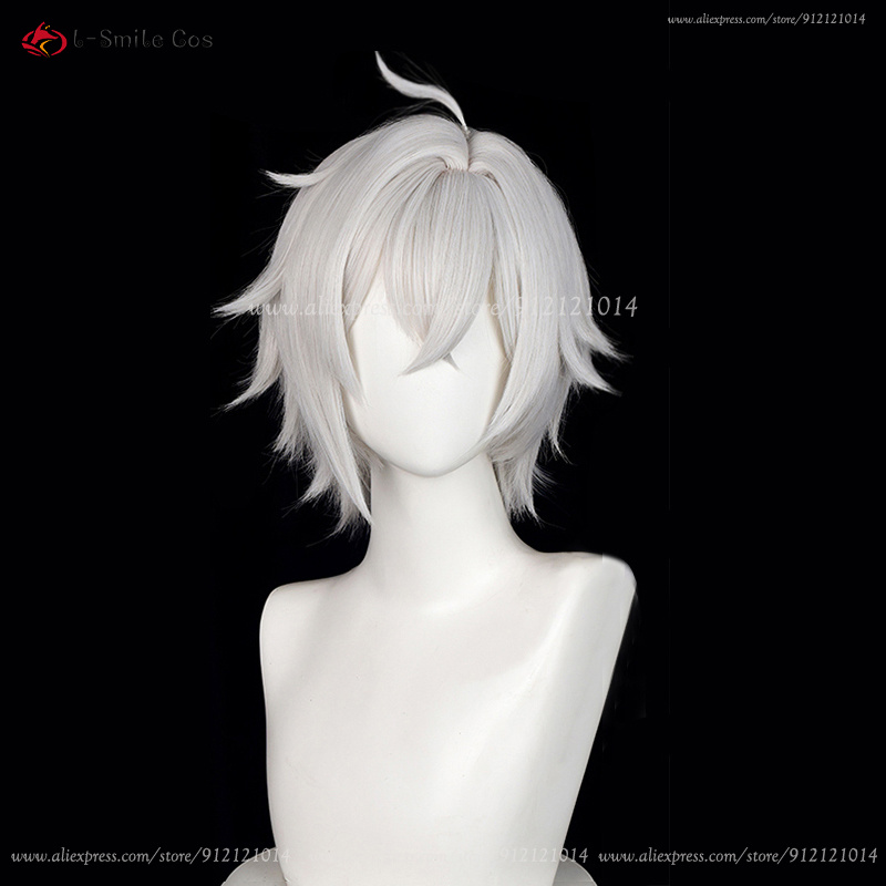 ZZZ Seth Lowell Cosplay Wig 30 - Men Accessories Silver recension och pris