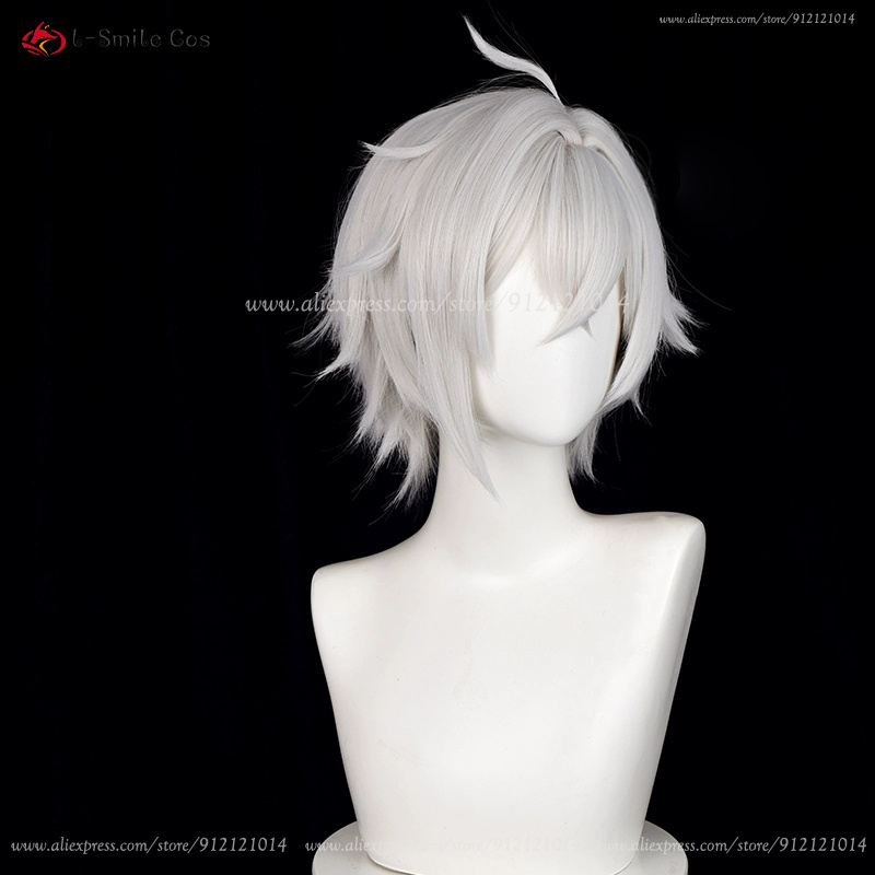 ZZZ Seth Lowell Cosplay Wig 30 - Men Accessories Silver recension och pris