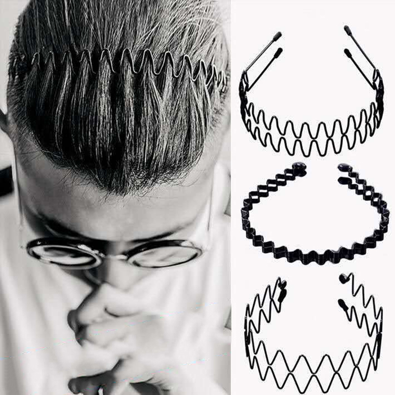 Unisex Metal Wavy Spring Hair  - Men Accessories Earrings recension och pris