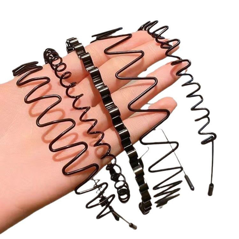 Unisex Metal Wavy Spring Hair  - Men Accessories Earrings recension och pris