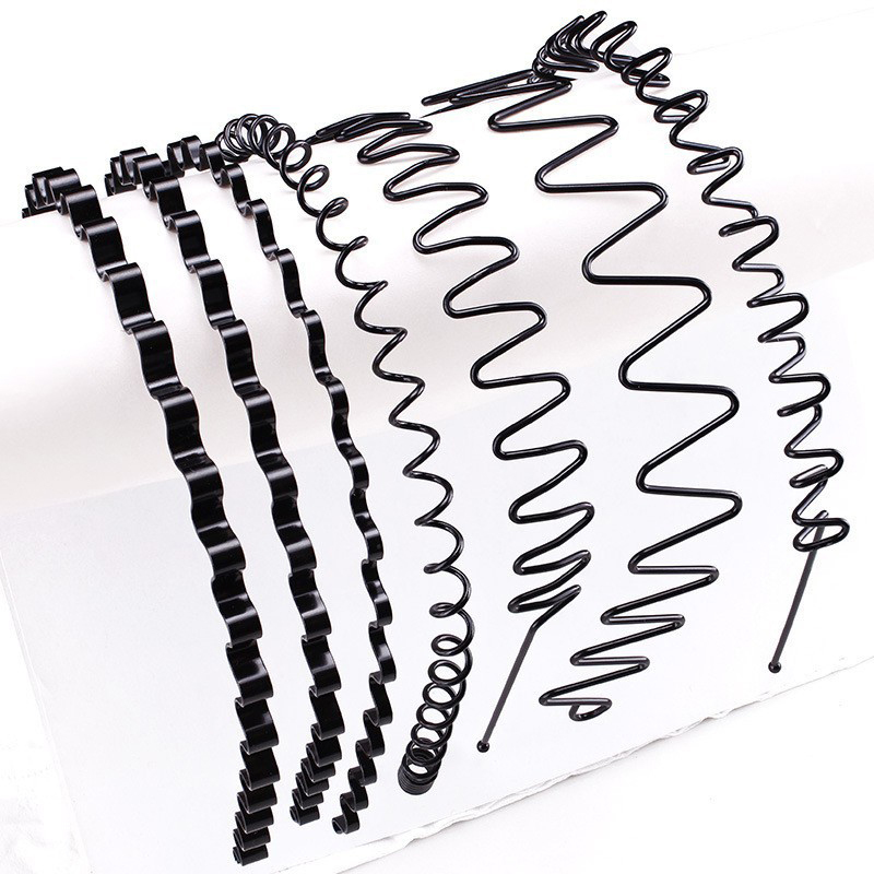 Unisex Metal Wavy Spring Hair  - Men Accessories Earrings recension och pris