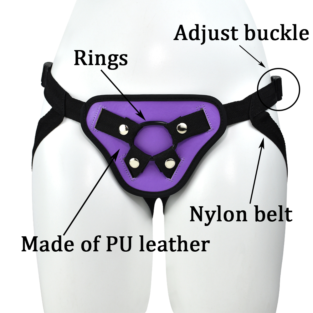 NYOTA Leather Strap-on Penis D - Men'S Vegan Accessories recension och pris