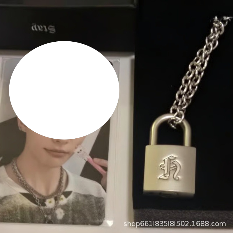 Ashionable Creative Metal Lock - Men Accessories Style recension och pris
