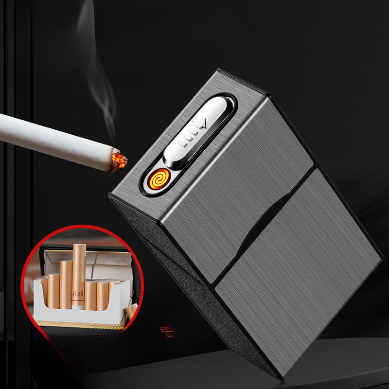 2 In 1 20 Cigarette Case Light - Men Accessories Gadgets recension och pris