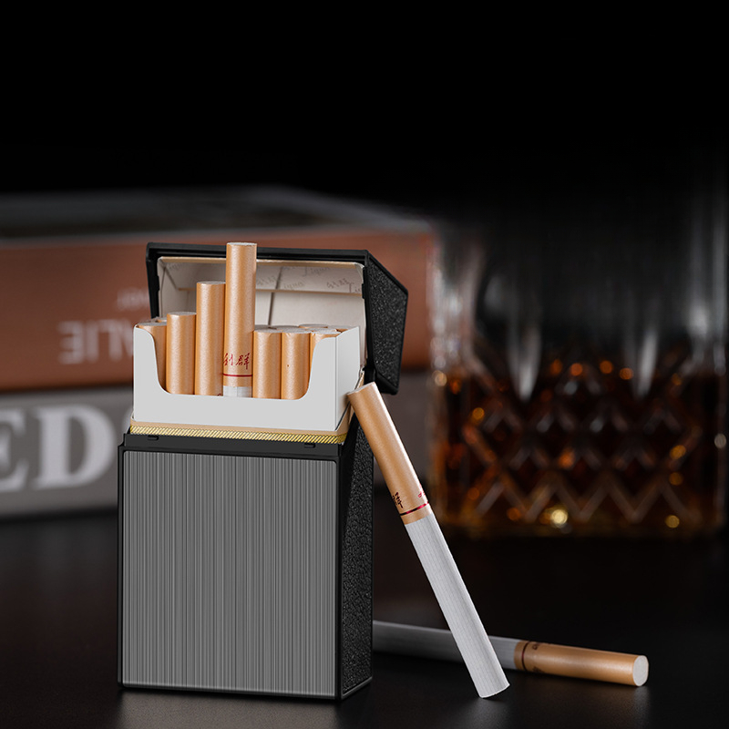 2 In 1 20 Cigarette Case Light - Men Accessories Gadgets recension och pris