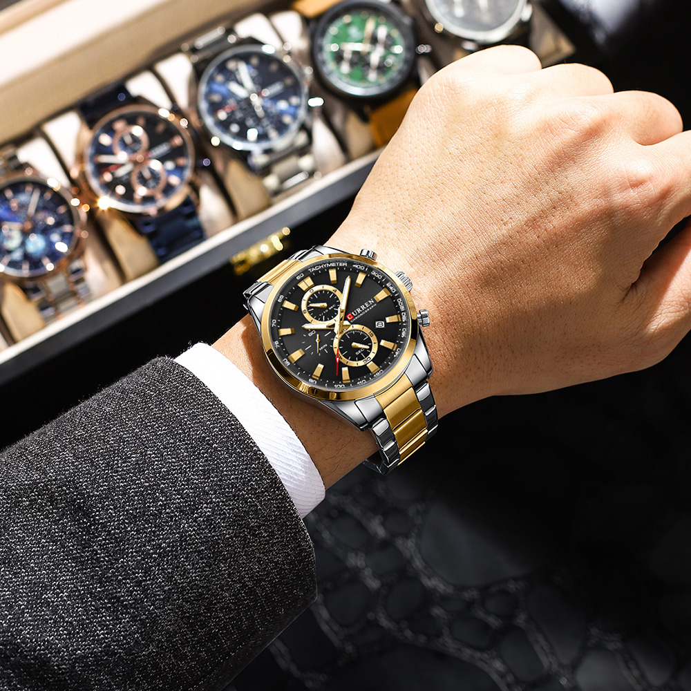 CURREN Casual Quartz Chrono Sp - Men Accessories Bracelet recension och pris