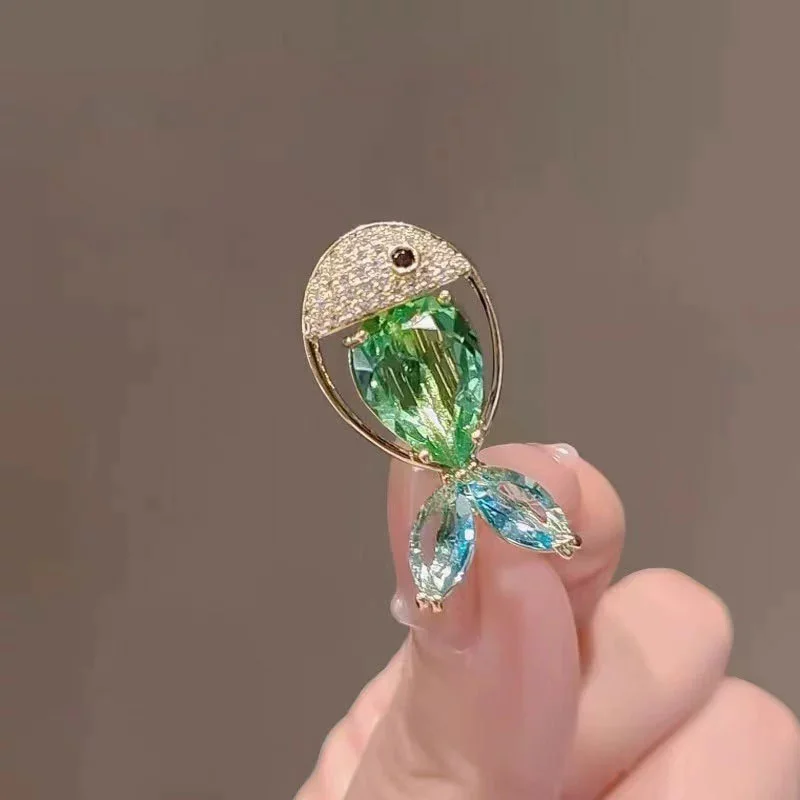 Exquisite Small Fish Brooch fo - Men'S Accessories Trends 2025 recension och pris