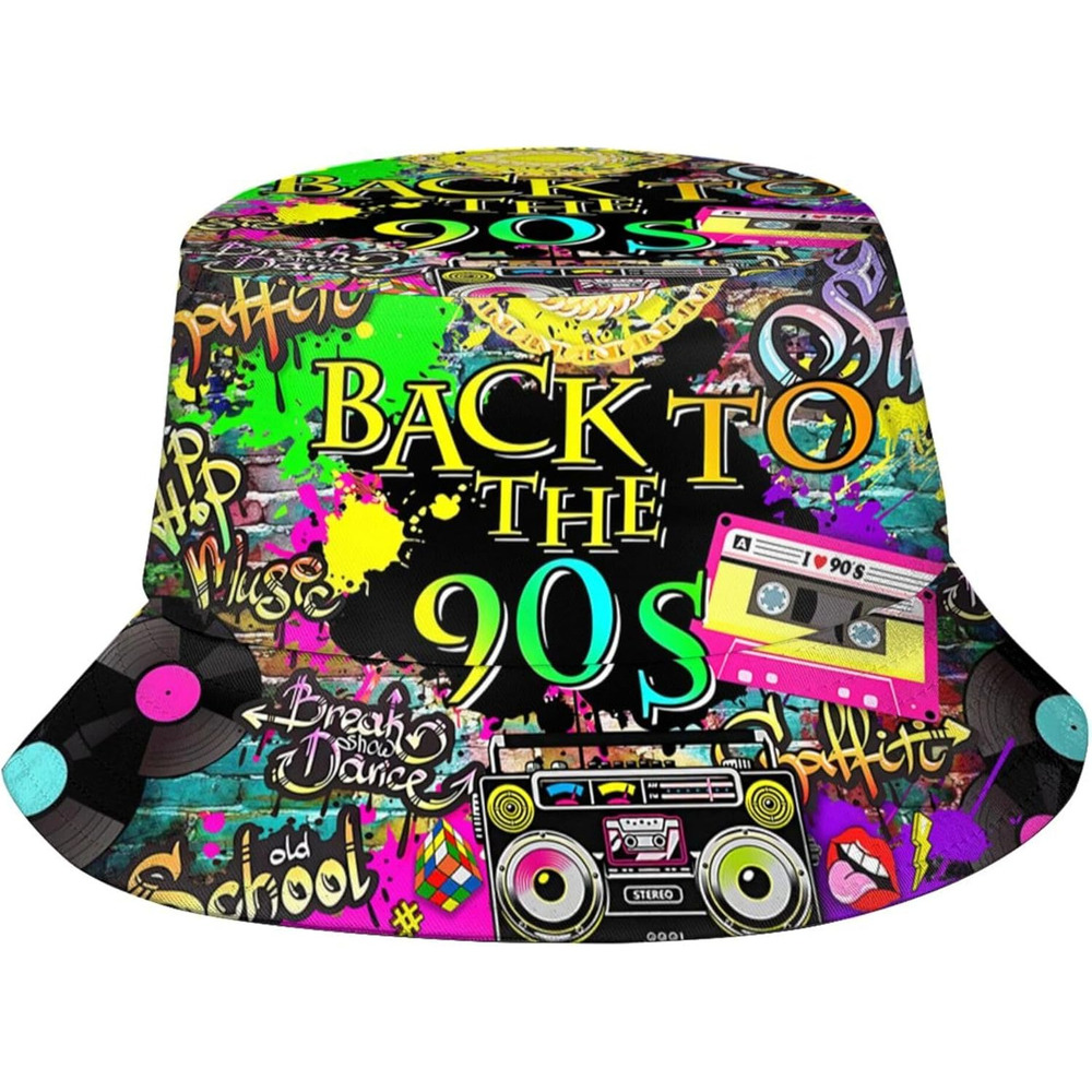 Fashion Retro 80S 90S Bucket F - Men'S Accessories In The 90S recension och pris