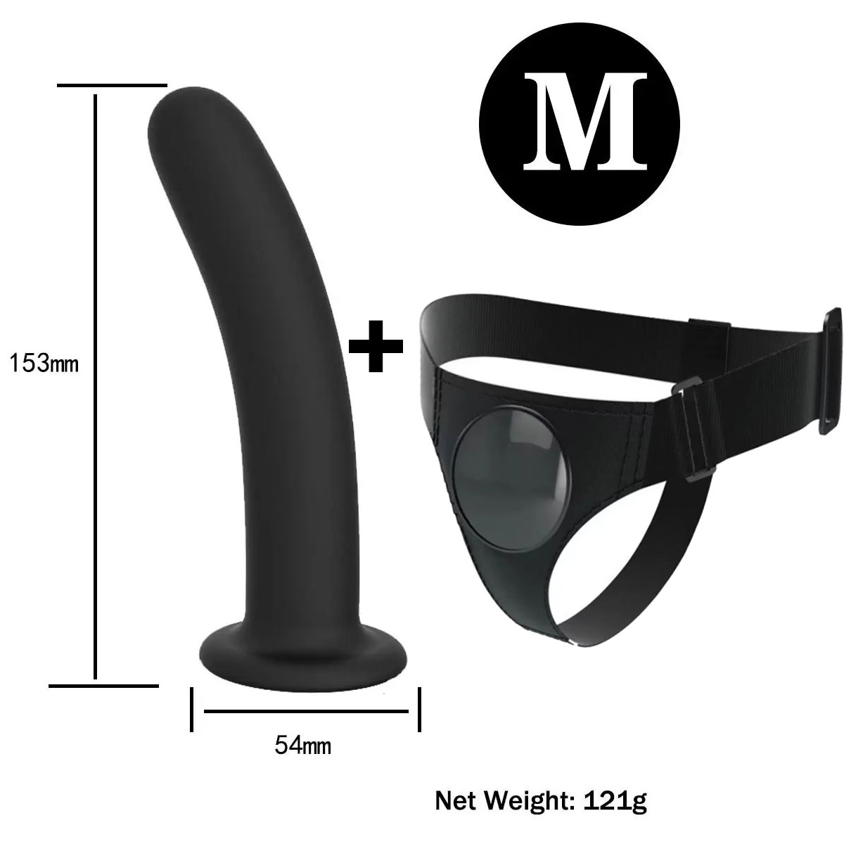 Adjustable Silicone Strap On H - Men'S Vegan Accessories recension och pris