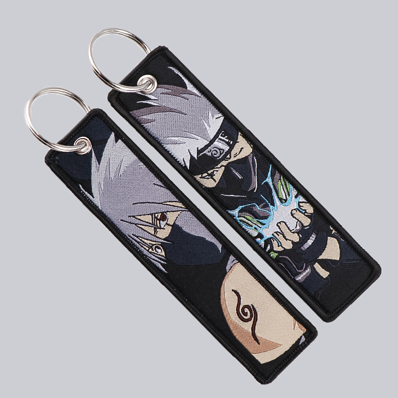 Anime Naruto Embroidery Key Fo - Men Accessories Sale recension och pris