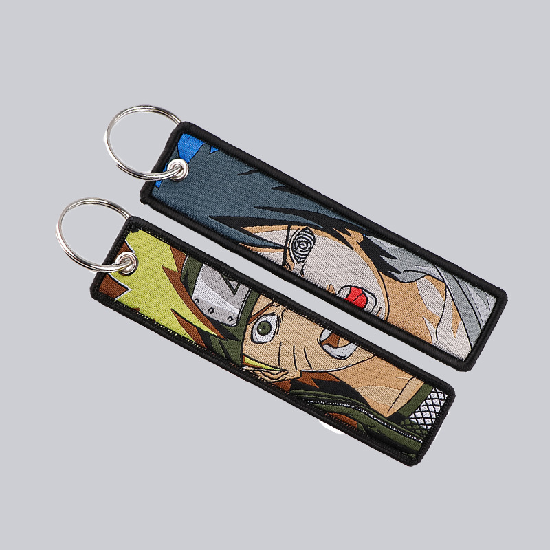 Anime Naruto Embroidery Key Fo - Men Accessories Sale recension och pris