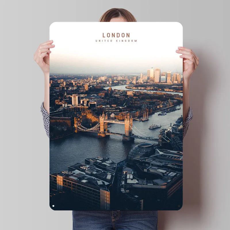 London Sign Famous City Metal  - Men'S Accessories London recension och pris