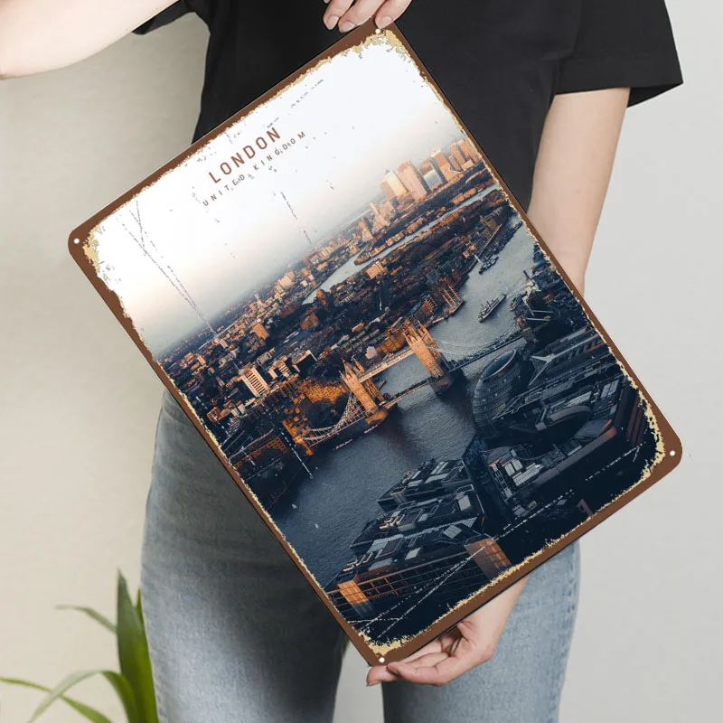 London Sign Famous City Metal  - Men'S Accessories London recension och pris