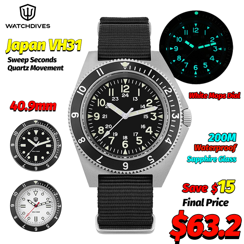 Watchdives WD1972 Quartz Watch - Men Accessories Bracelet recension och pris