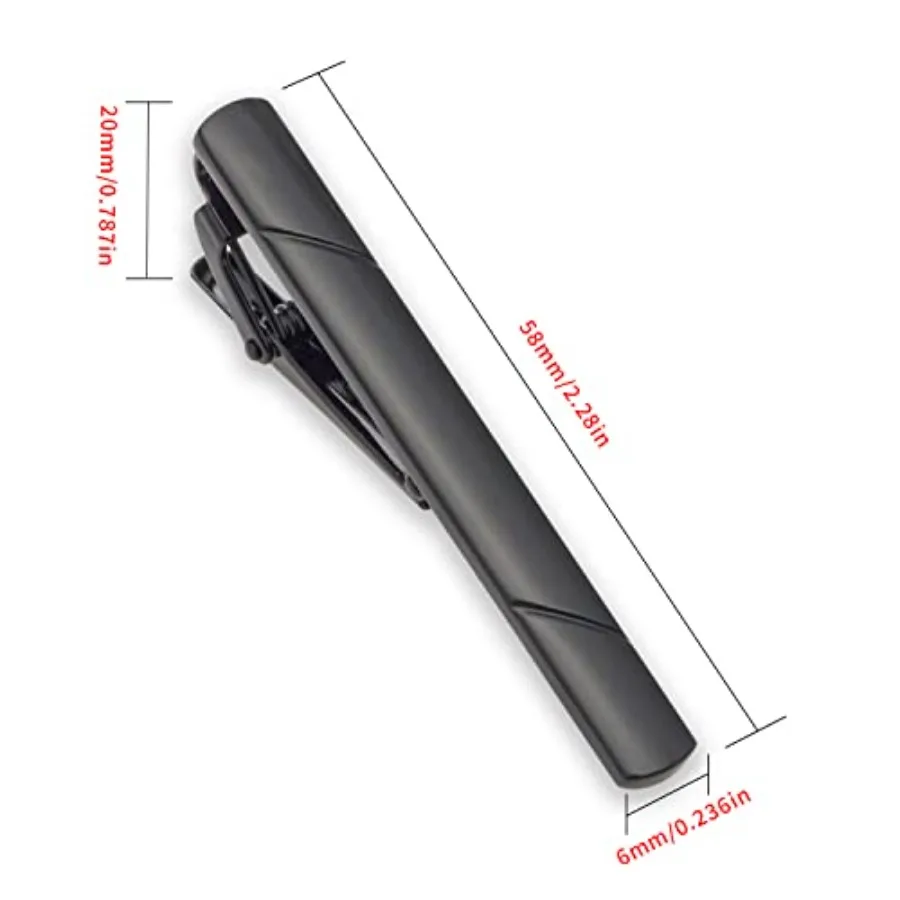 4Pcs Tie Clips For Men Tie Bar - Men Accessories Fashion recension och pris